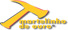Logotipo MARTELINHO DE OURO