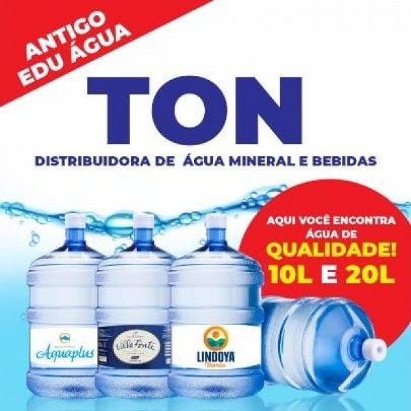 Fachada Ton Distribuidora de Água Mineral e Bebidas